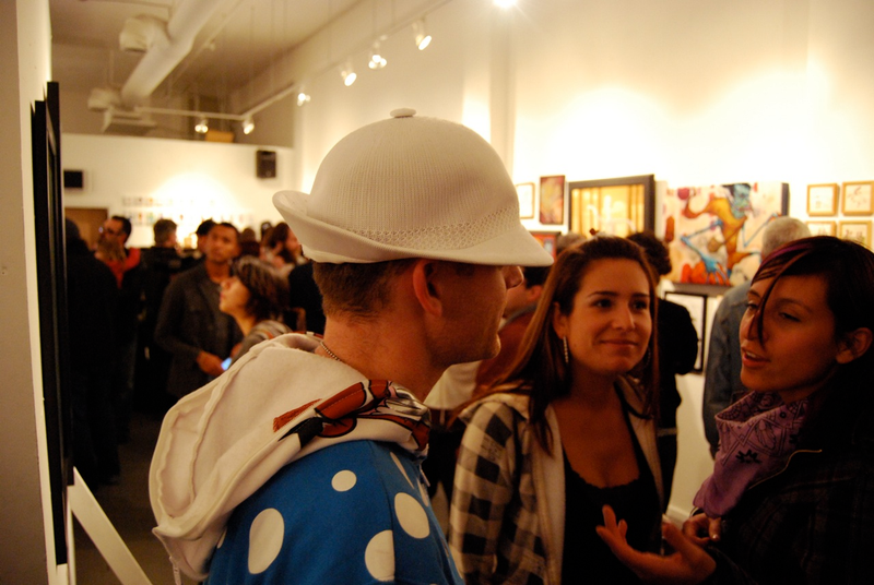 Illustration for article titled Trippy Re-Interpretations of Stan Lee's Comic Book Characters at Art Show